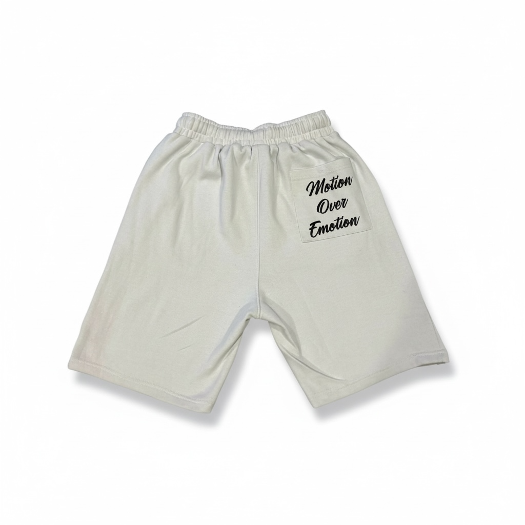 Second image of White Good Intentions Cotton Rope Shorts